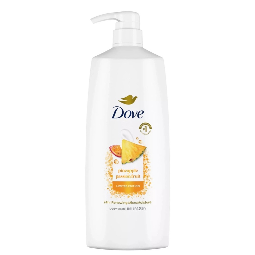 Dove Pineapple Passion Fruit Body Wash 40 oz JUMBO